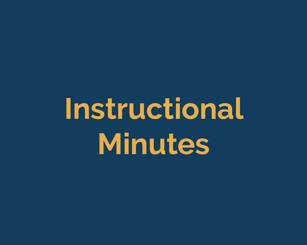 <b>INSTRUCTIONAL MINUTES</b>