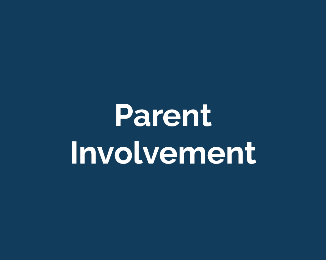 <b>PARENT INVOLVEMENT</b>